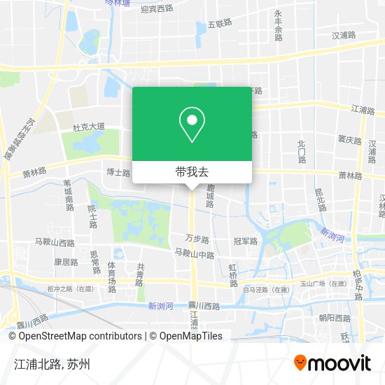 江浦北路地图