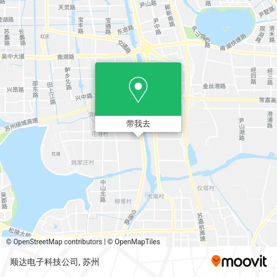 顺达电子科技公司地图