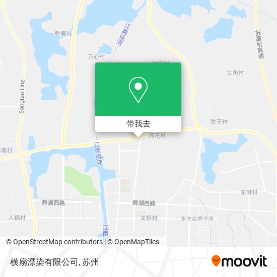 横扇漂染有限公司地图