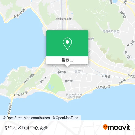 郁舍社区服务中心地图