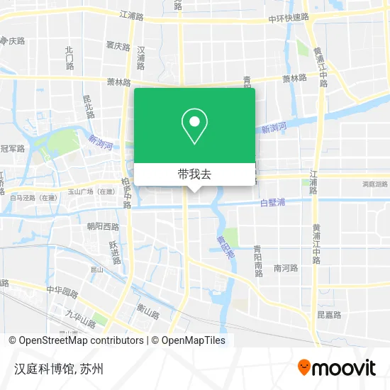 汉庭科博馆地图