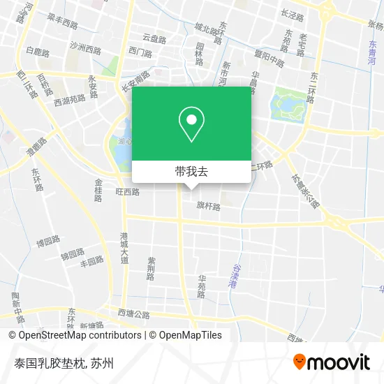 泰国乳胶垫枕地图