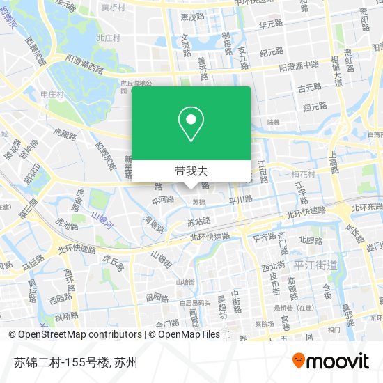 苏锦二村-155号楼地图
