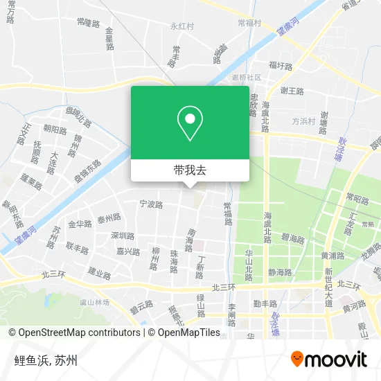 鲤鱼浜地图