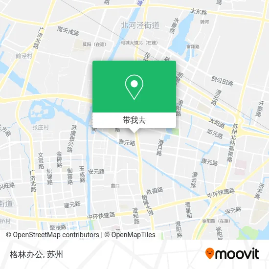 格林办公地图