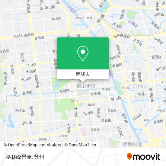 格林峰景苑地图