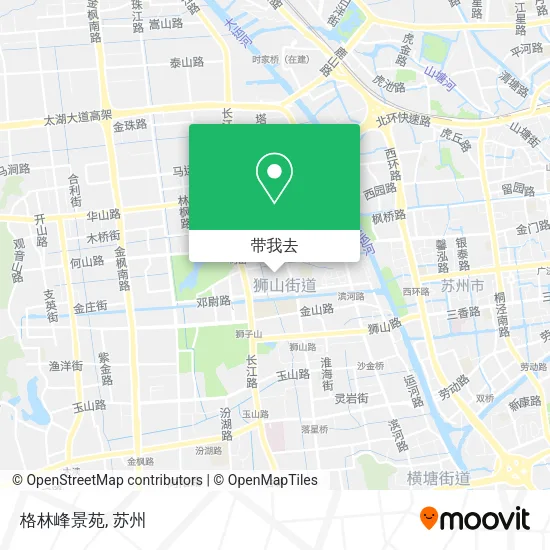 格林峰景苑地图