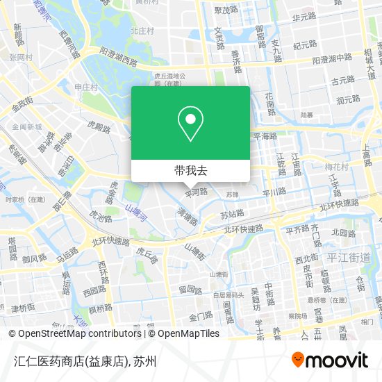 汇仁医药商店(益康店)地图