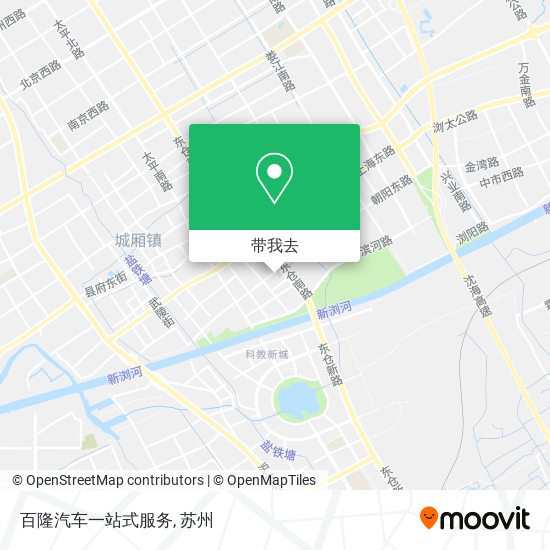 百隆汽车一站式服务地图