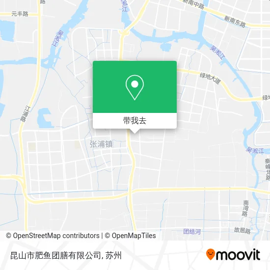 昆山市肥鱼团膳有限公司地图