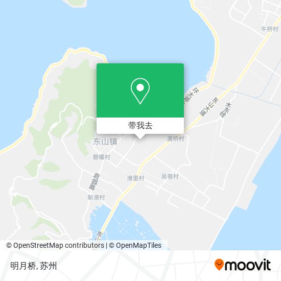 明月桥地图