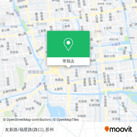 友新路/福星路(路口)地图