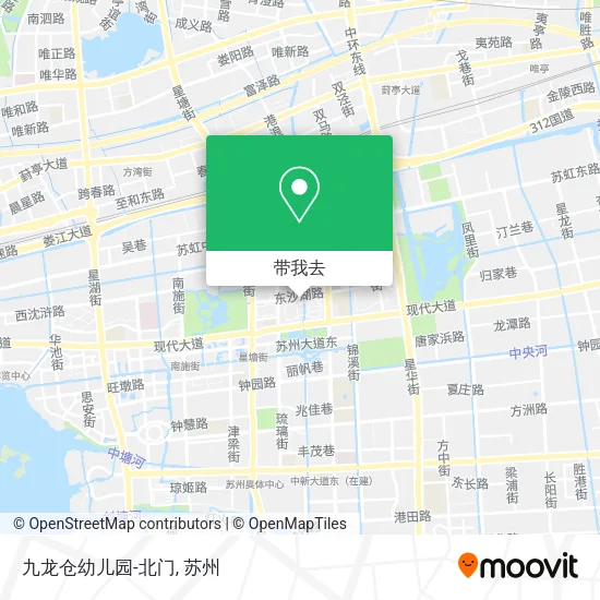 九龙仓幼儿园-北门地图