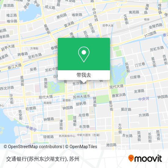 交通银行(苏州东沙湖支行)地图