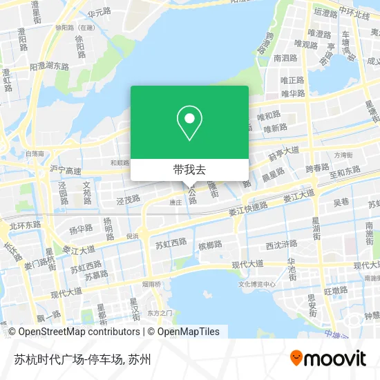 苏杭时代广场-停车场地图