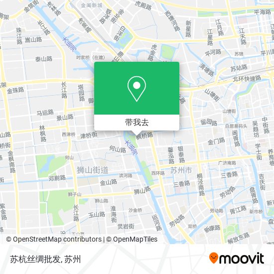 苏杭丝绸批发地图