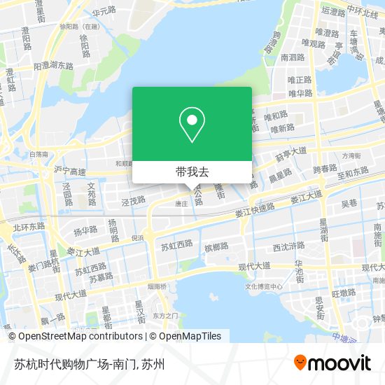苏杭时代购物广场-南门地图