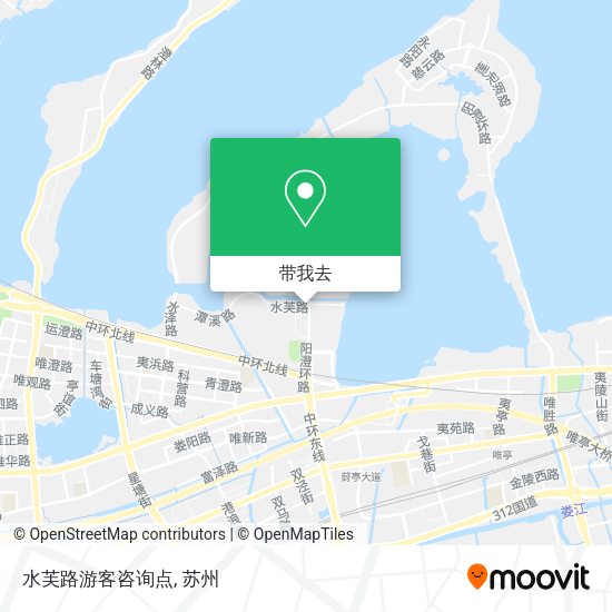 水芙路游客咨询点地图