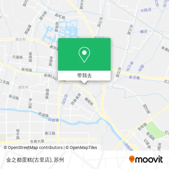 金之都蛋糕(古里店)地图