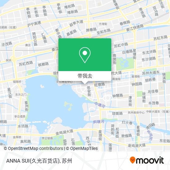 ANNA SUI(久光百货店)地图