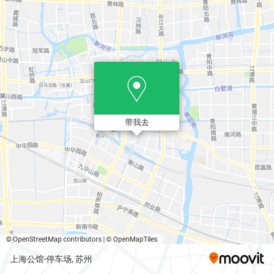 上海公馆-停车场地图
