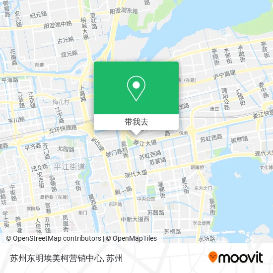 苏州东明埃美柯营销中心地图