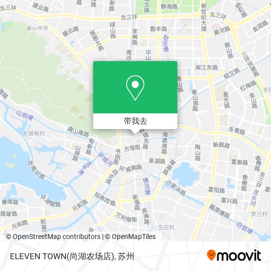 ELEVEN TOWN(尚湖农场店)地图
