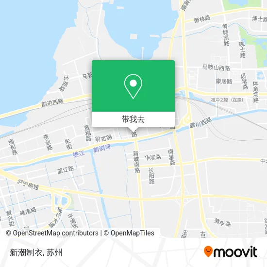 新潮制衣地图