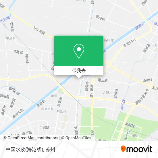中国水政(海港线)地图