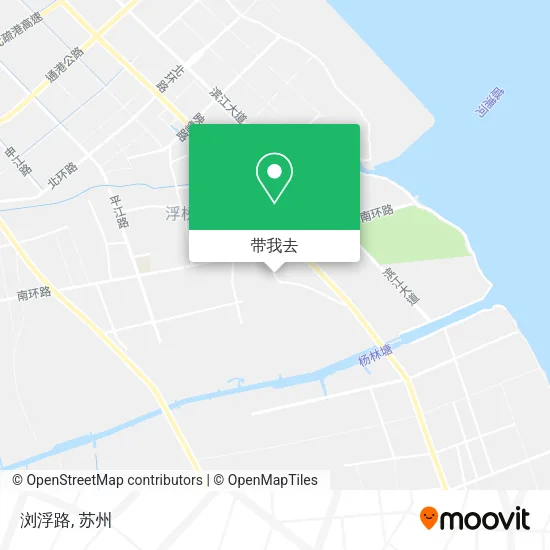 浏浮路地图