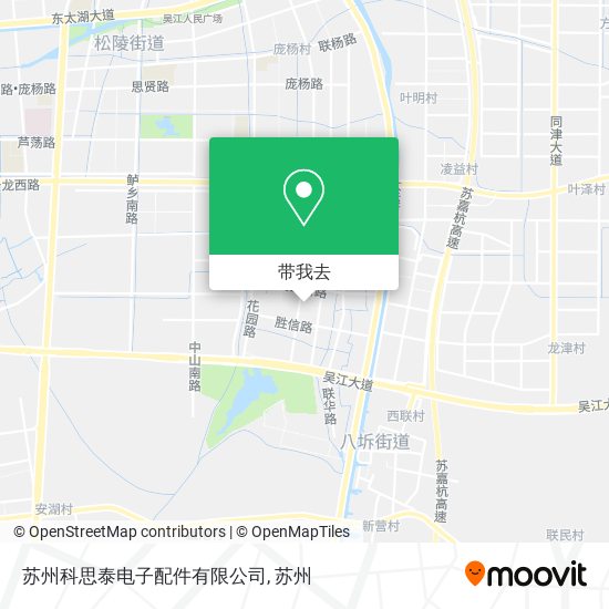 苏州科思泰电子配件有限公司地图