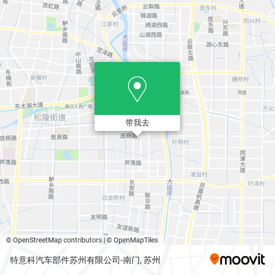 特意科汽车部件苏州有限公司-南门地图