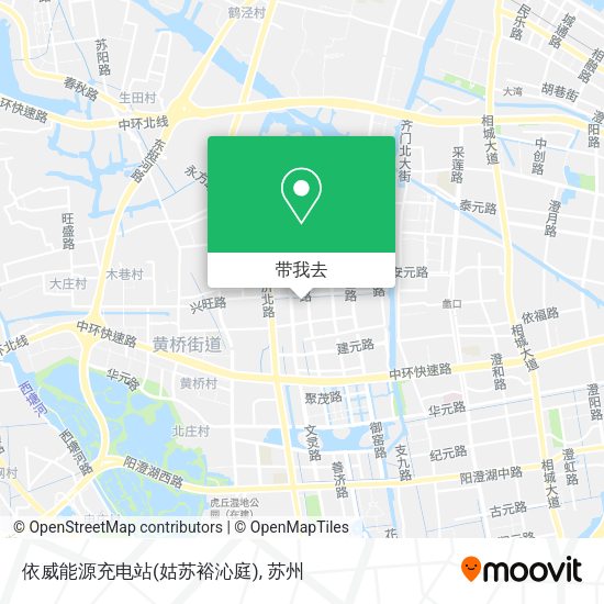 依威能源充电站(姑苏裕沁庭)地图