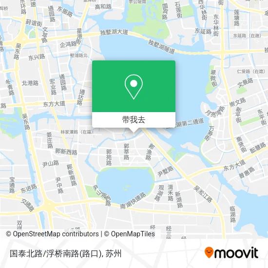国泰北路/浮桥南路(路口)地图
