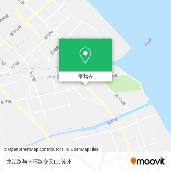 龙江路与南环路交叉口地图