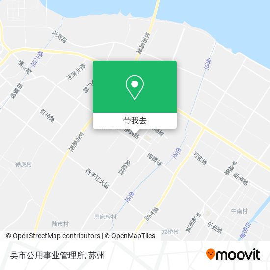 吴市公用事业管理所地图