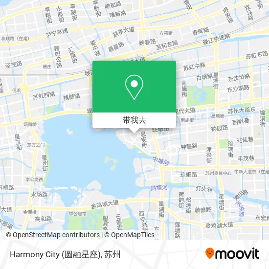 Harmony City (圆融星座)地图