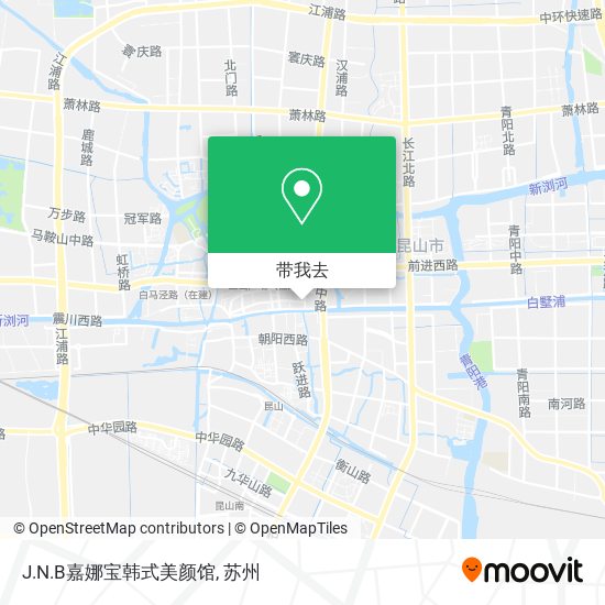 J.N.B嘉娜宝韩式美颜馆地图