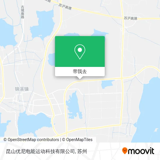 昆山优尼电能运动科技有限公司地图