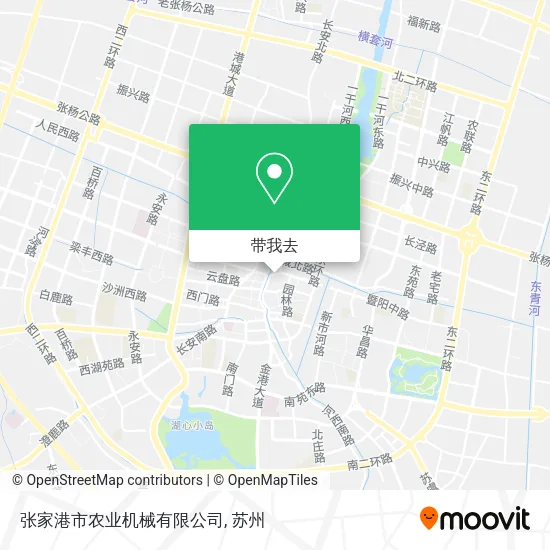 张家港市农业机械有限公司地图