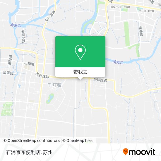石浦京东便利店地图