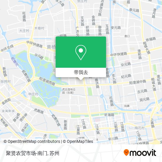 聚贤农贸市场-南门地图