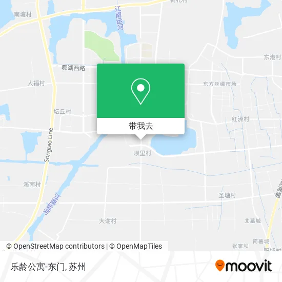 乐龄公寓-东门地图