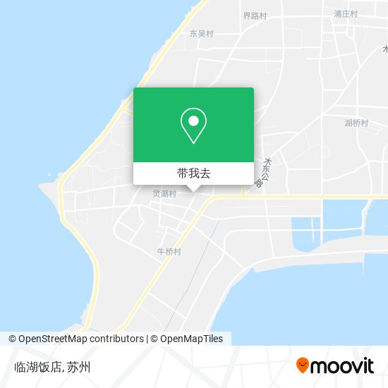 临湖饭店地图