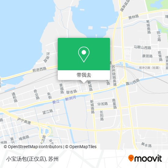 小宝汤包(正仪店)地图