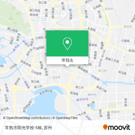 常熟市阳光学校-5栋地图