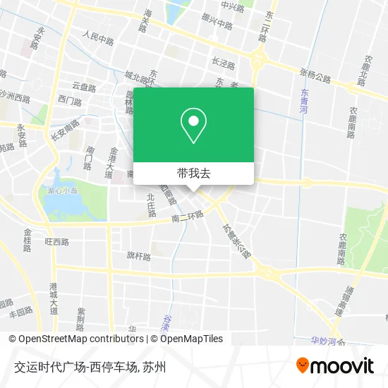 交运时代广场-西停车场地图