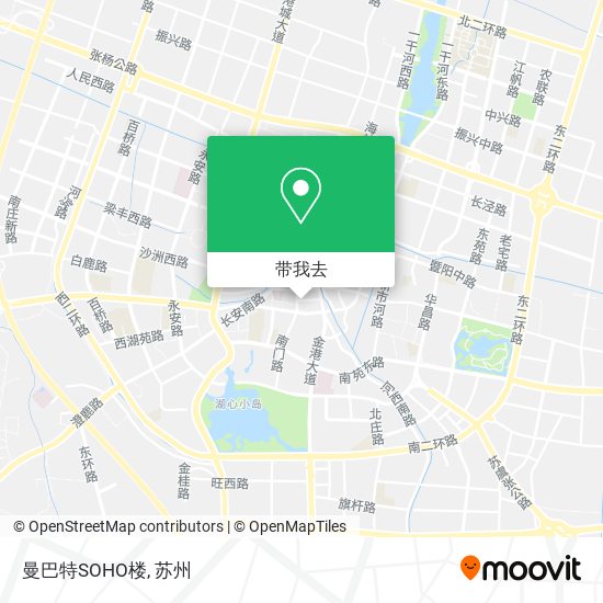 曼巴特SOHO楼地图