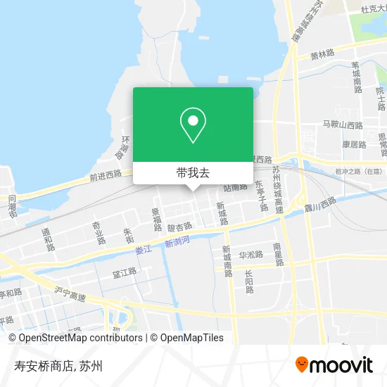 寿安桥商店地图