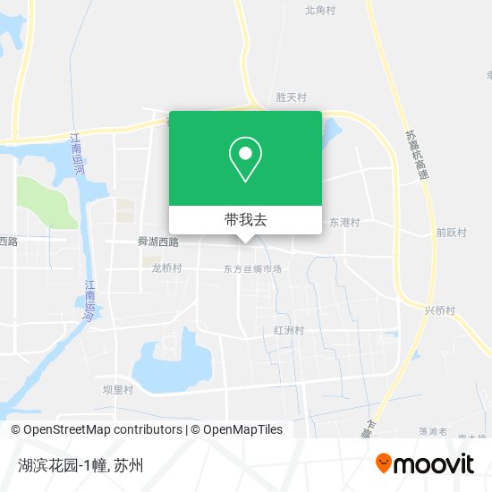 湖滨花园-1幢地图